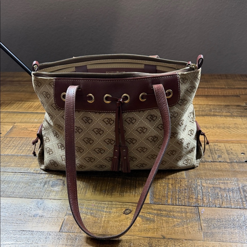 Dooney and Bourke brown medium purse
